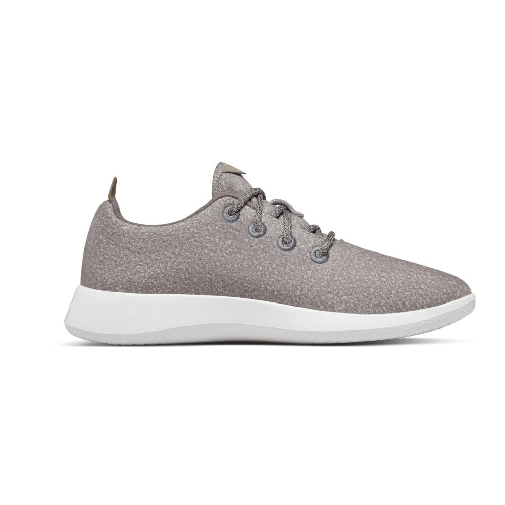 Allbirds Men\'s Wool Runners - Sneakers Grey - MWH365904